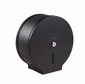 Диспенсер для рулонной туалетной бумаги Mantella антивандальный металл черный