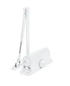 Дверной доводчик для двери морозостойкий до 100 кг Белый