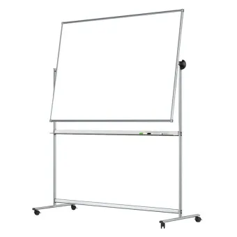 Маркерная магнитная доска на подставке 200х100 см 100х200 см передвижная на колёсиках колёсах на ножках 