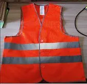 Жилет светоотражающий сигнальный оранжевый (1Э) ТР ТС 017/2011