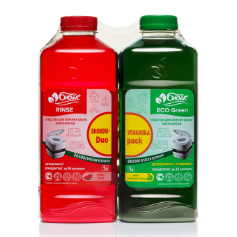 Концентрат средство жидкость для биотуалетов септиков выгребных ям БИОwc 2 литра комплект