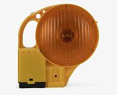 Фонарь сигнальный дорожный маяк солнечный мигалка ФСА-4.1 Топ-Солар для конусов столбиков ограждений