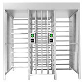 Полноростовой полноростовый турникет электронная проходная 2 прохода