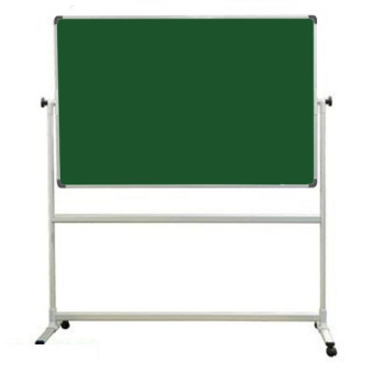 Меловая зелёная магнитная доска, 200х100 см, на подставке