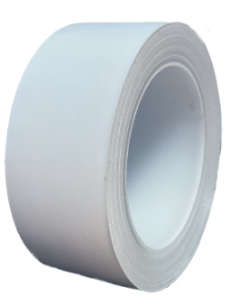 Лента для разметки и маркировки пола ПВХ белая 50мм*33м