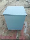 Контейнер бак для мусора мусорный 0 75 куб.м ТБО с крышкой серый