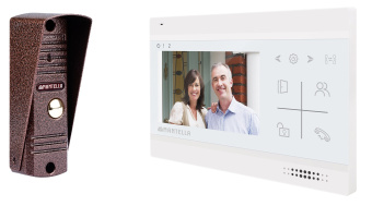 Видеодомофон LILU-403E и вызывная панель домофон комплект 4,3 дюйма